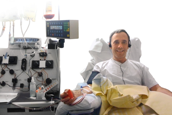 Four donors in three years — this is the result of a type-matching campaign